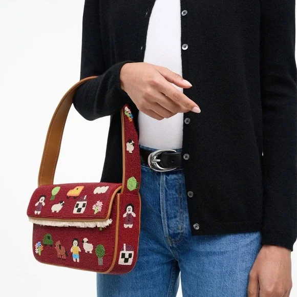 Price Firm - STAUD Tommy Bag - Folk Town - Picture 6 of 17